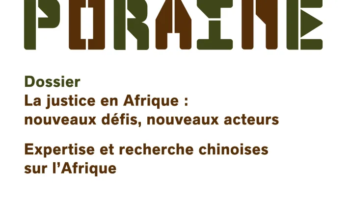 La justice en Afrique : nouveaux défis, nouveaux acteurs